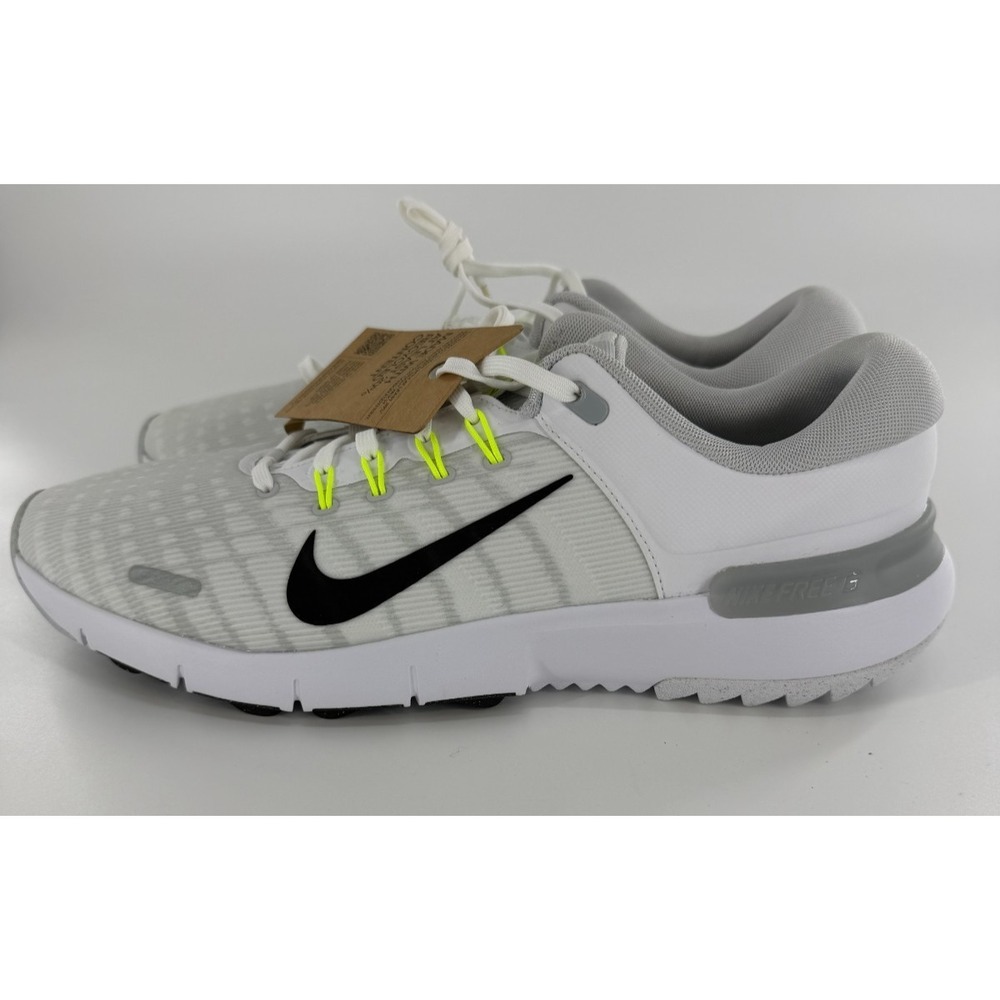 Nike Free Golf NN Shoes White Grey Men's Size 10 Wide New FQ7875-101 New